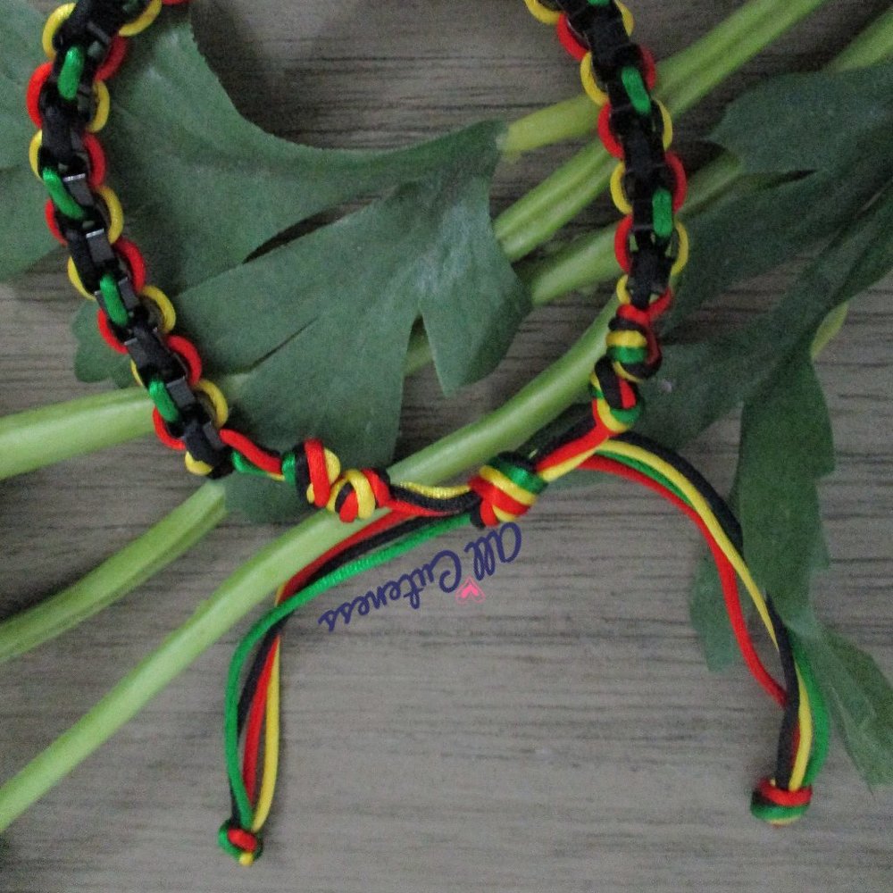 Mens Adjustable Bracelet - Picture 2 of 3